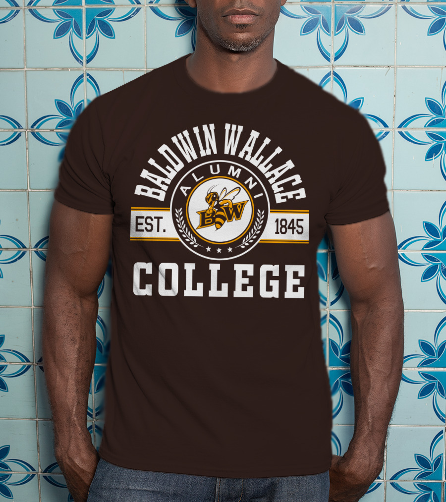 Baldwin Wallace College Alumni Est. 1845 Bee T-Shirt