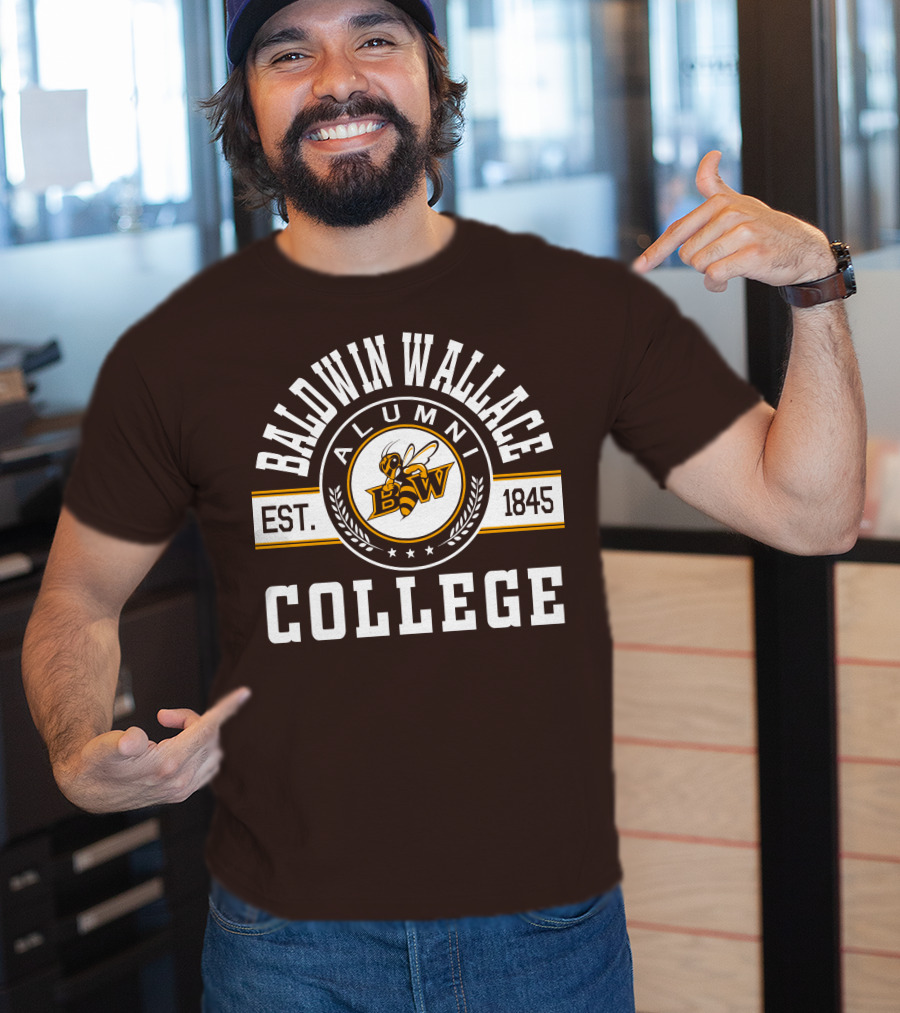 Baldwin Wallace College Alumni Est. 1845 Bee T-Shirt
