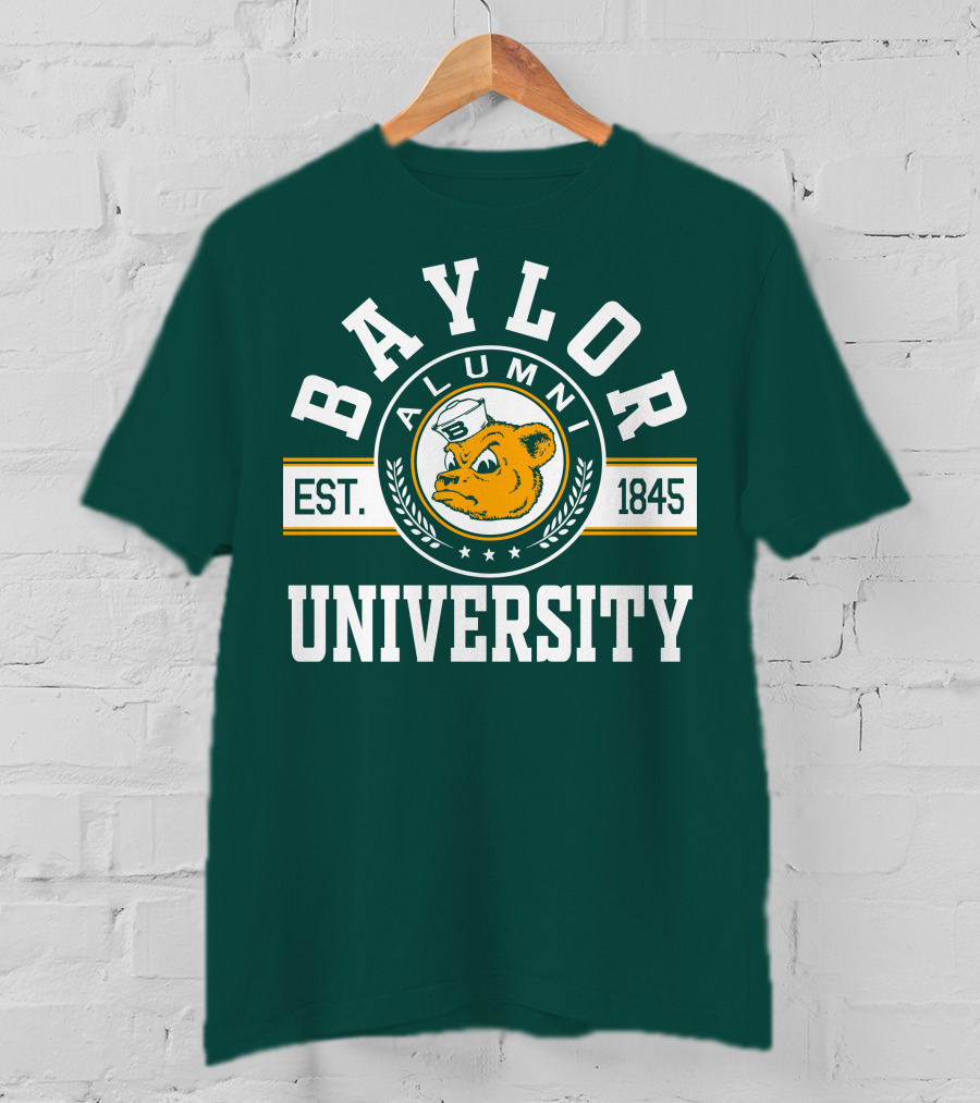 Baylor University Alumni Est. 1845 Bear T-Shirt