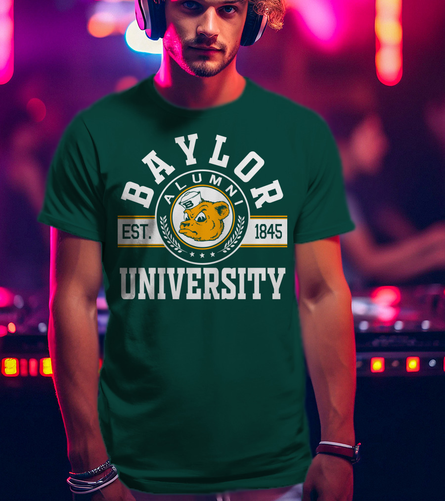 Baylor University Alumni Est. 1845 Bear T-Shirt