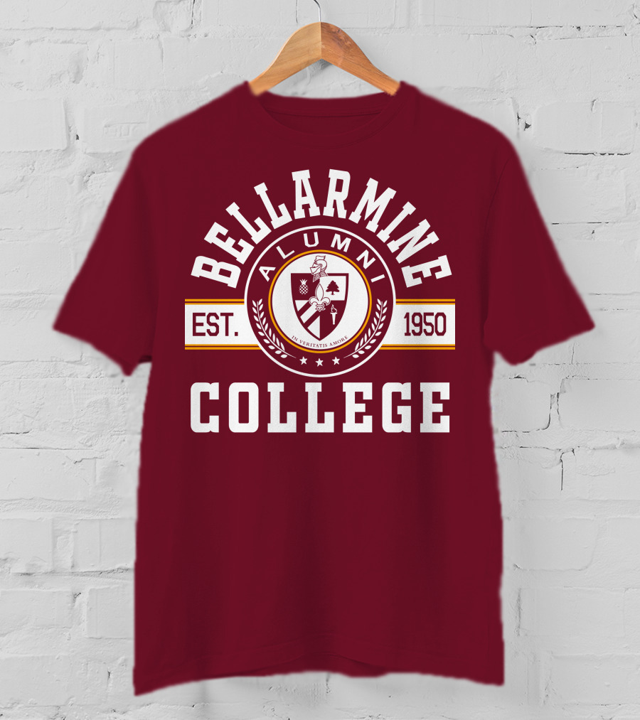 Bellarmine Alumni College Est. 1950 Crest T-Shirt