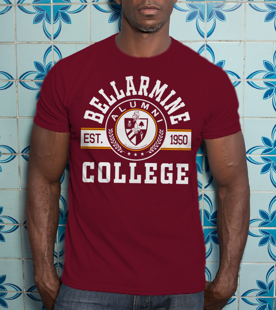 Bellarmine Alumni College Est. 1950 Crest T-Shirt
