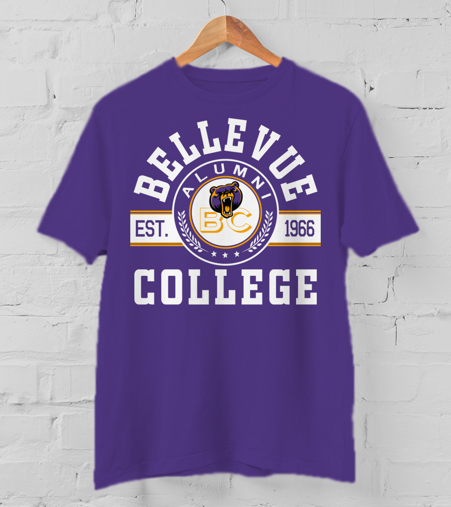 Bellevue College Alumni BC Bear Est. 1966 T-Shirt