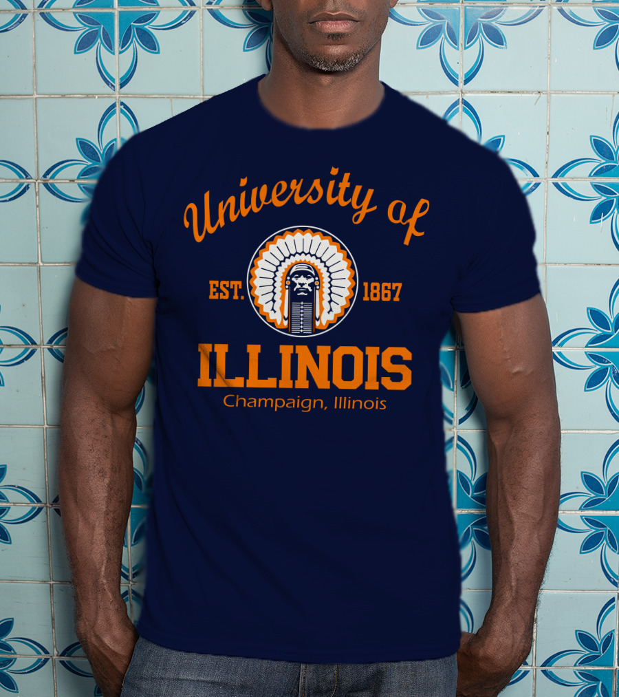 University Of Illinois Est. 1867 Champaign Illinois T-Shirt