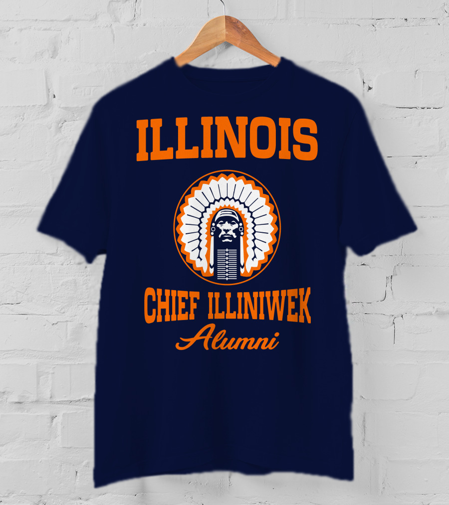 Illinois Chief Illiniwek Alumni T-Shirt