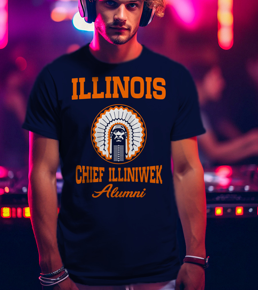 Illinois Chief Illiniwek Alumni T-Shirt