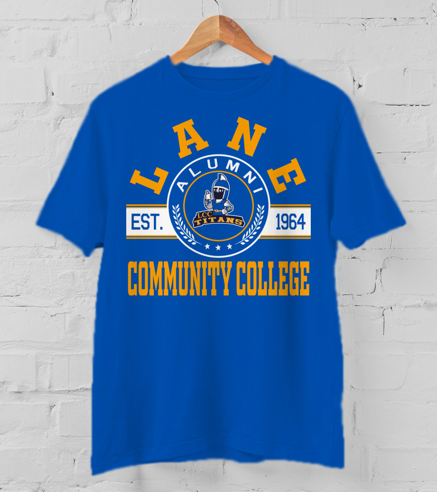 Lane Community College Alumni EST 1964 LCC Titans T-Shirt