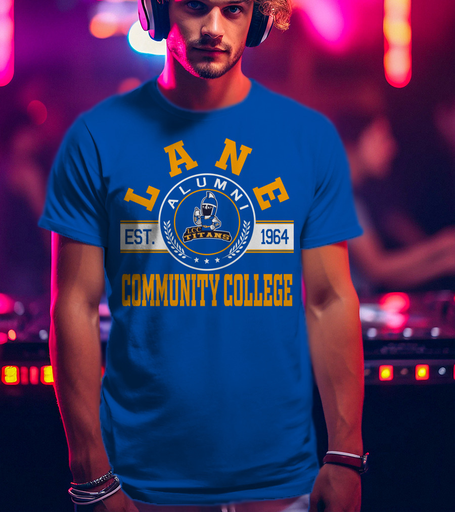 Lane Community College Alumni EST 1964 LCC Titans T-Shirt