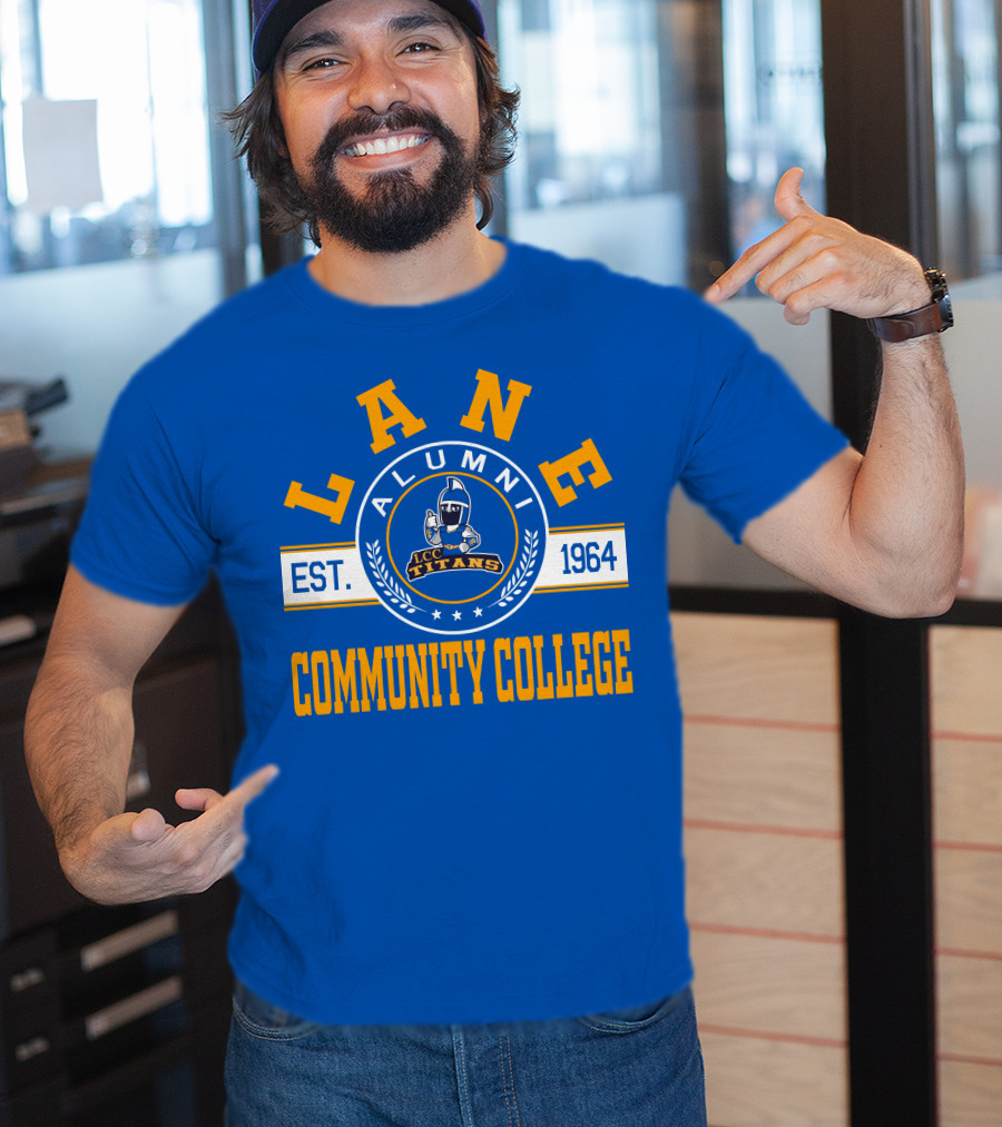 Lane Community College Alumni EST 1964 LCC Titans T-Shirt