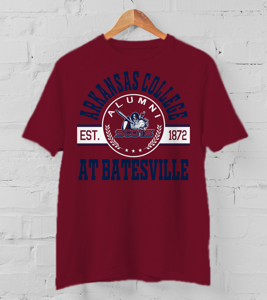 Arkansas College Alumni Scots Est. 1872 At Batesville T-Shirt