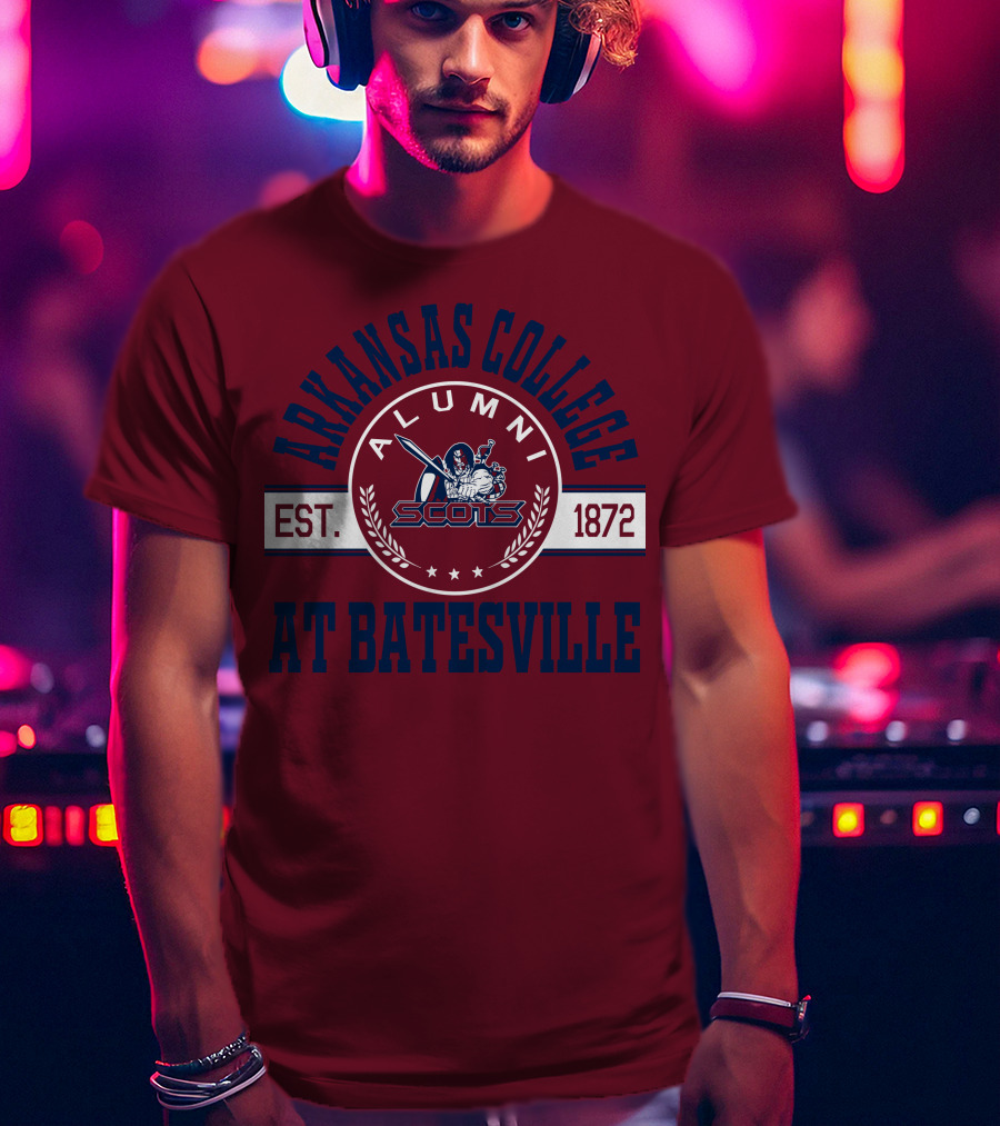 Arkansas College Alumni Scots Est. 1872 At Batesville T-Shirt
