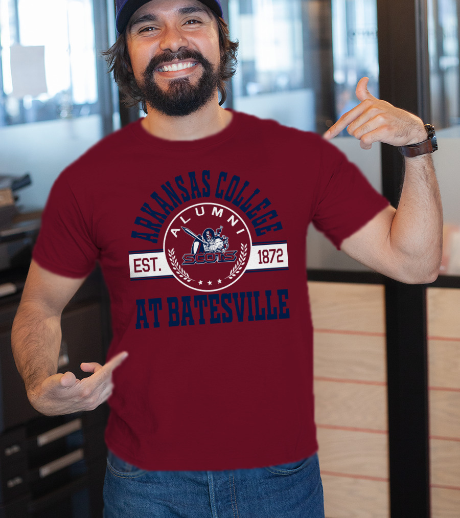 Arkansas College Alumni Scots Est. 1872 At Batesville T-Shirt