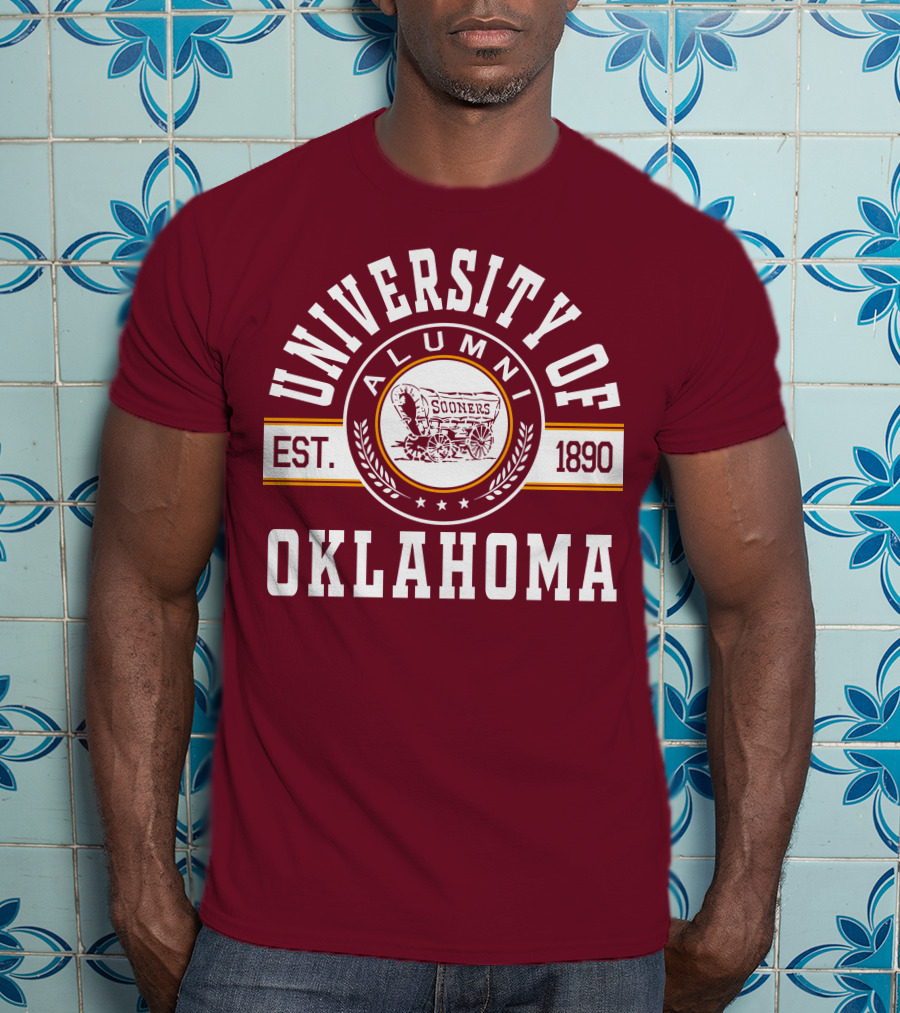 University Of Oklahoma Alumni Sooners Est. 1890 T-Shirt