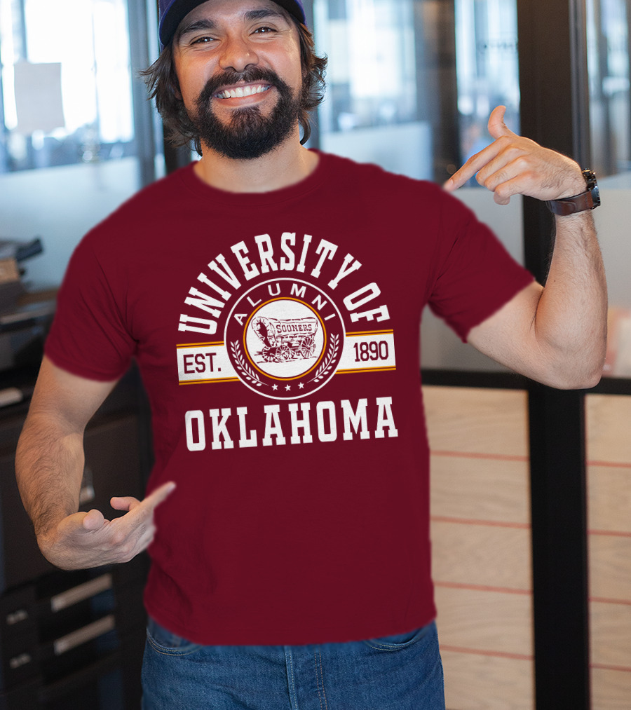 University Of Oklahoma Alumni Sooners Est. 1890 T-Shirt