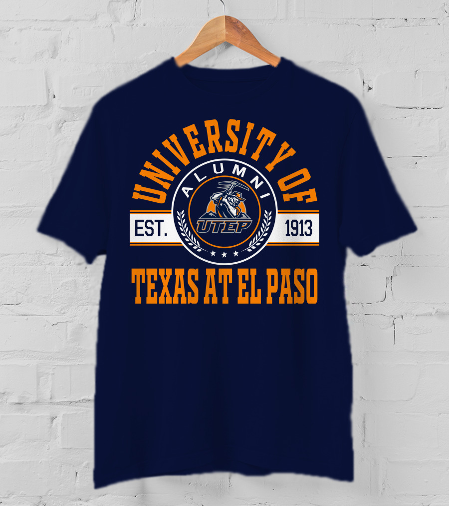 University Of Texas At El Paso UTEP Alumni Est. 1913 T-Shirt