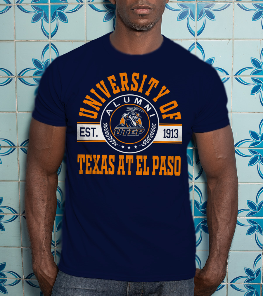 University Of Texas At El Paso UTEP Alumni Est. 1913 T-Shirt