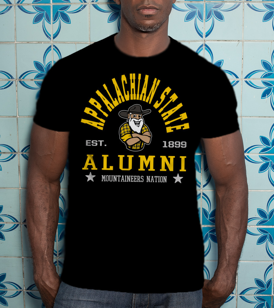 Appalachian State Alumni Established 1899 Mountaineers Nation T-Shirt