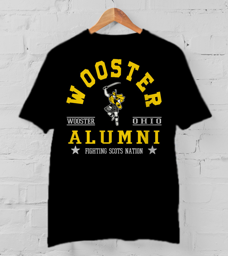 Wooster Ohio Alumni Fighting Scots Nation T-Shirt