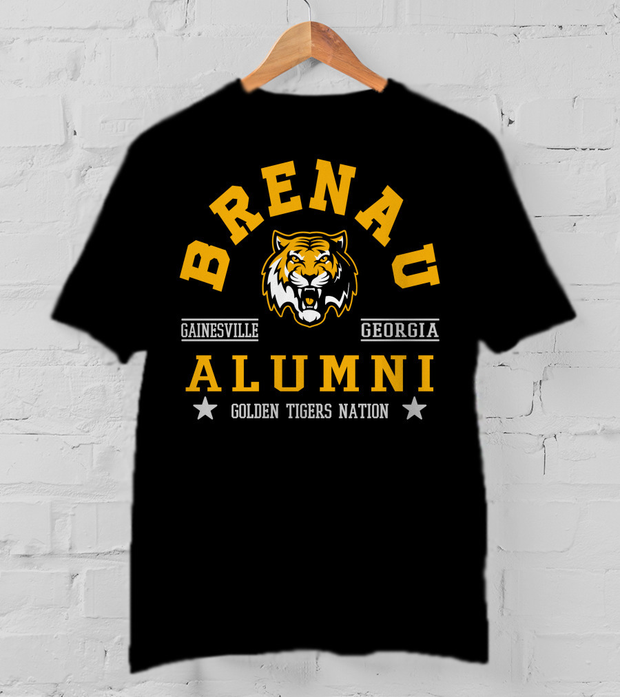 Brenau Alumni Golden Tigers Nation Gainesville Georgia T-Shirt