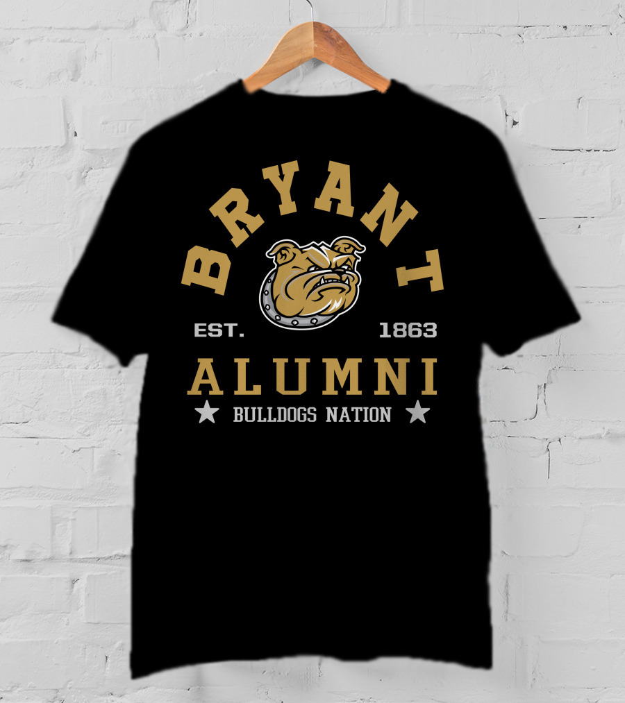 Bryant Alumni Bulldogs Nation Est. 1863 T-Shirt