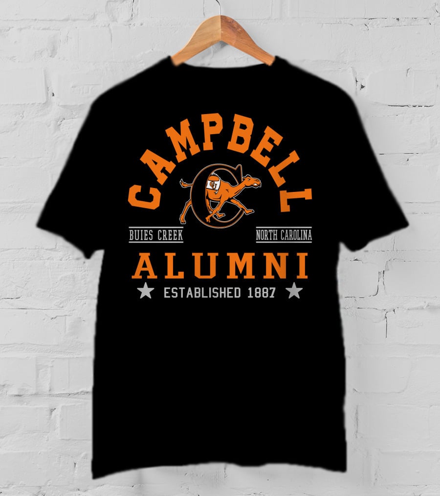 Campbell University Alumni Buies Creek North Carolina Established 1887 T-Shirt