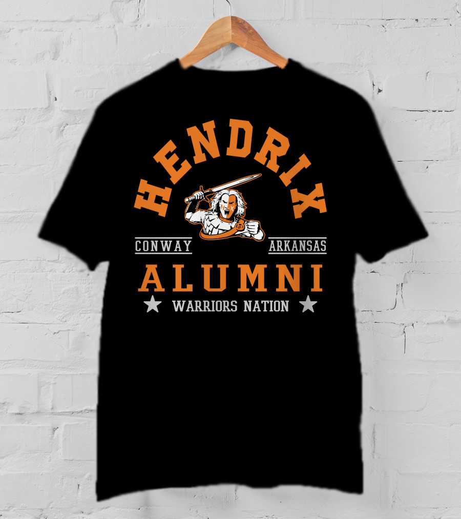 Hendrix College Conway Arkansas Alumni Warriors Nation T-Shirt