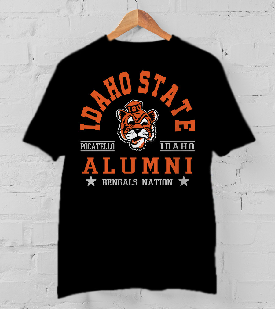 Idaho State Alumni Bengals Nation Pocatello Idaho T-Shirt