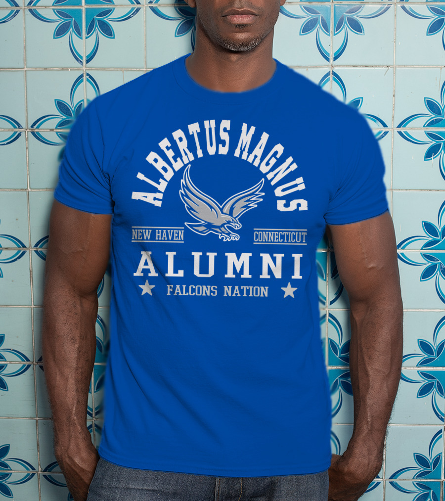 Albertus Magnus New Haven Connecticut Alumni Falcons Nation T-Shirt