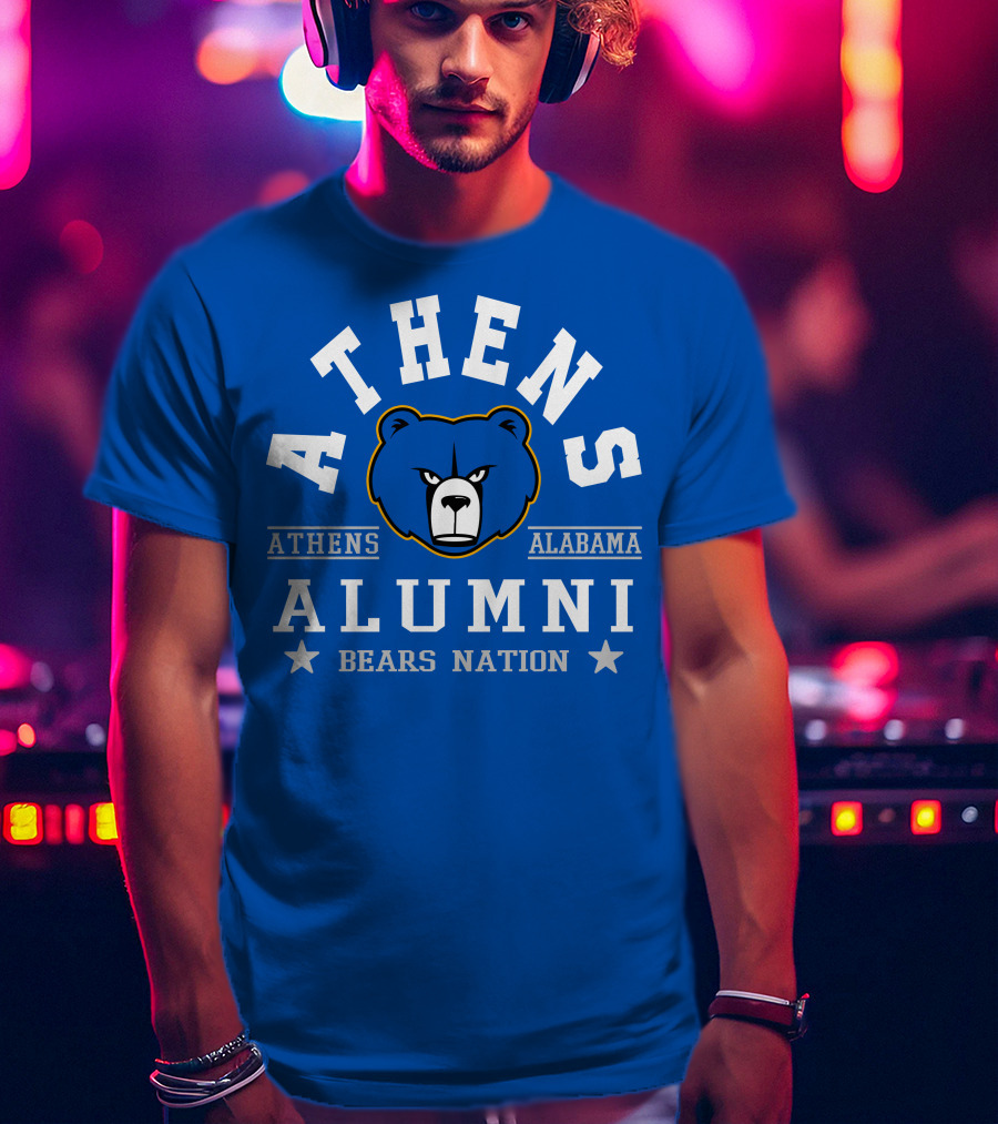 Athens Alabama Alumni Bears Nation T-Shirt