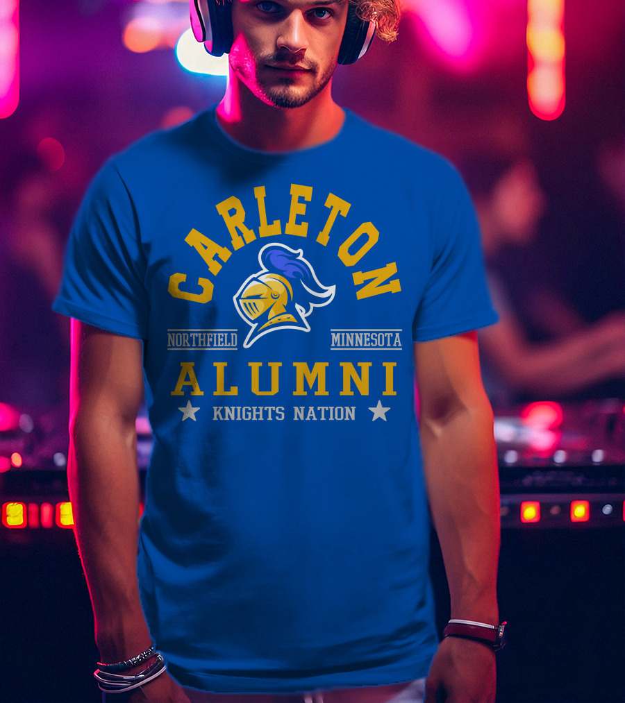 Carleton College Northfield Minnesota Alumni Knights Nation T-Shirt