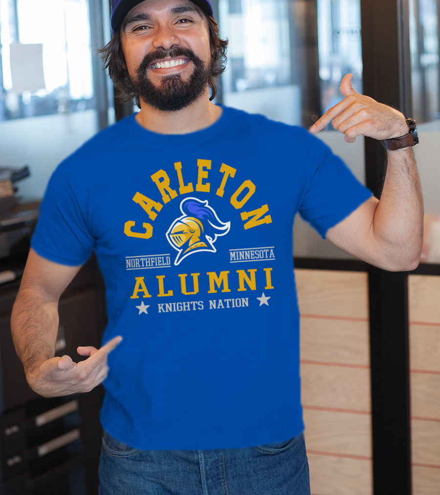 Carleton College Northfield Minnesota Alumni Knights Nation T-Shirt