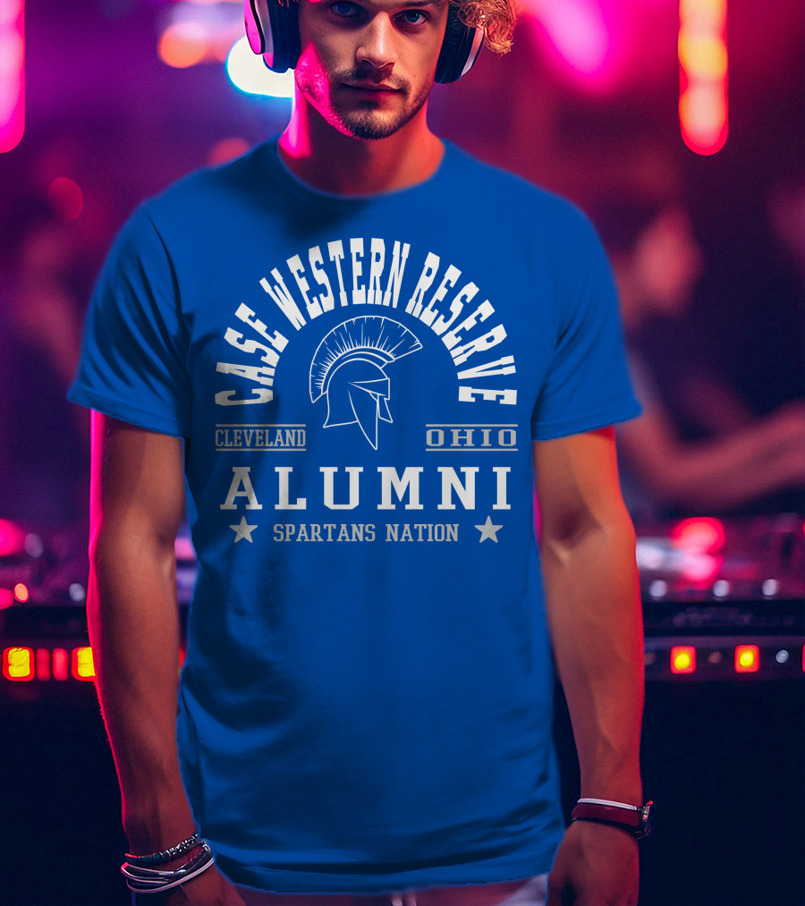 Case Western Reserve Alumni Cleveland Ohio Spartans Nation T-Shirt