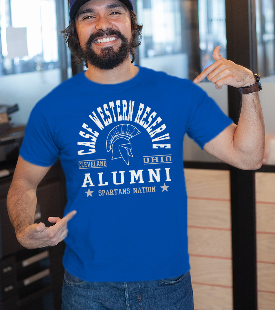 Case Western Reserve Alumni Cleveland Ohio Spartans Nation T-Shirt