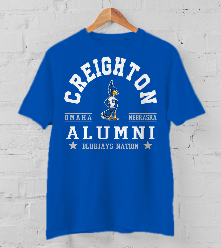 Creighton Alumni Bluejays Nation Omaha Nebraska T-Shirt