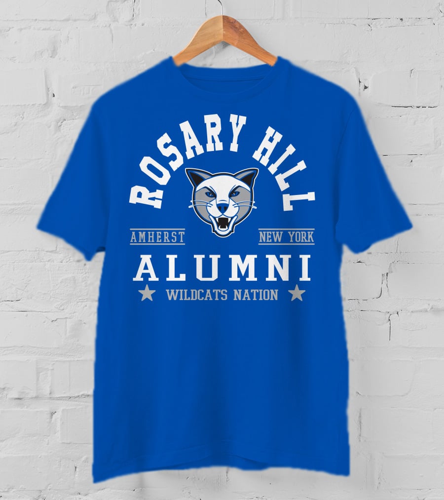 Rosary Hill Wildcats Alumni Amherst New York Nation T-Shirt