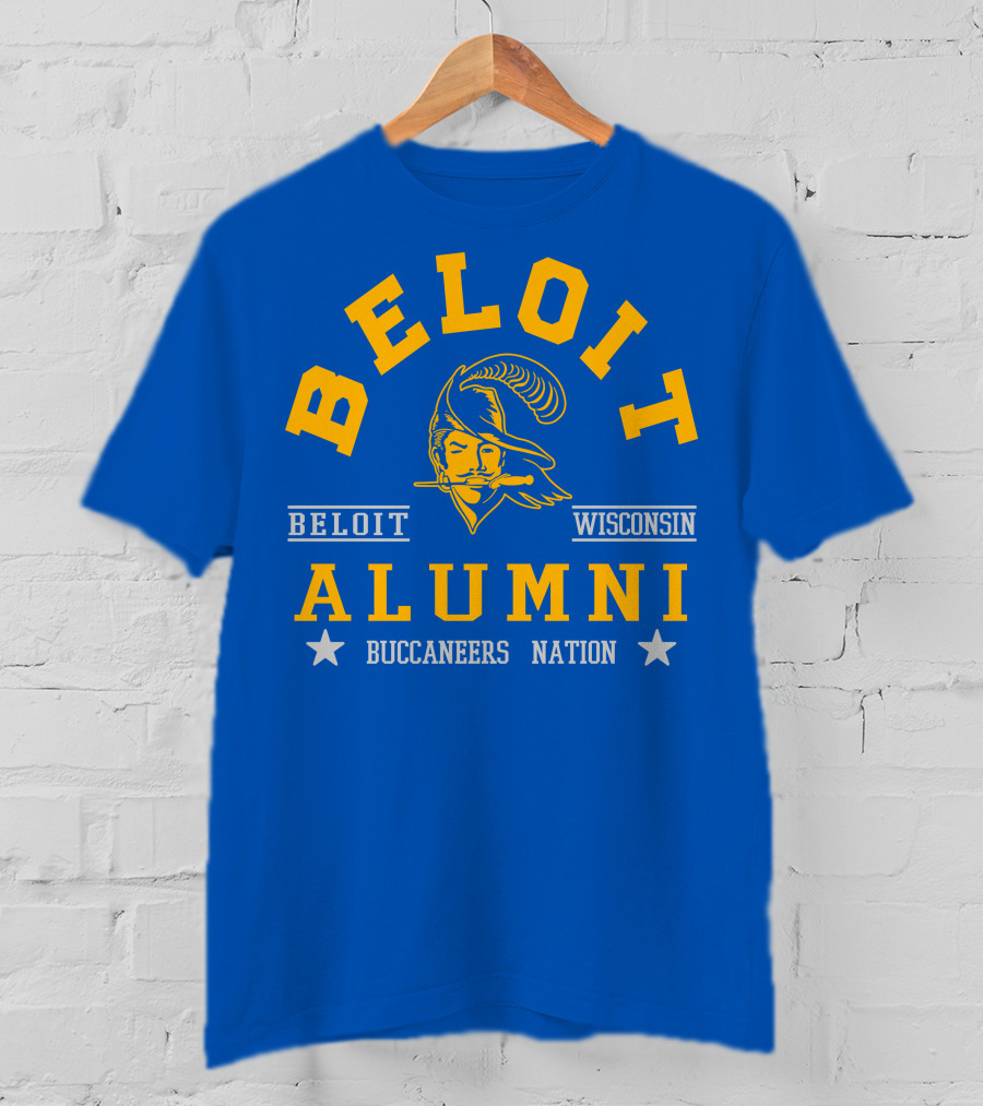 Beloit Wisconsin Alumni Buccaneers Nation T-Shirt