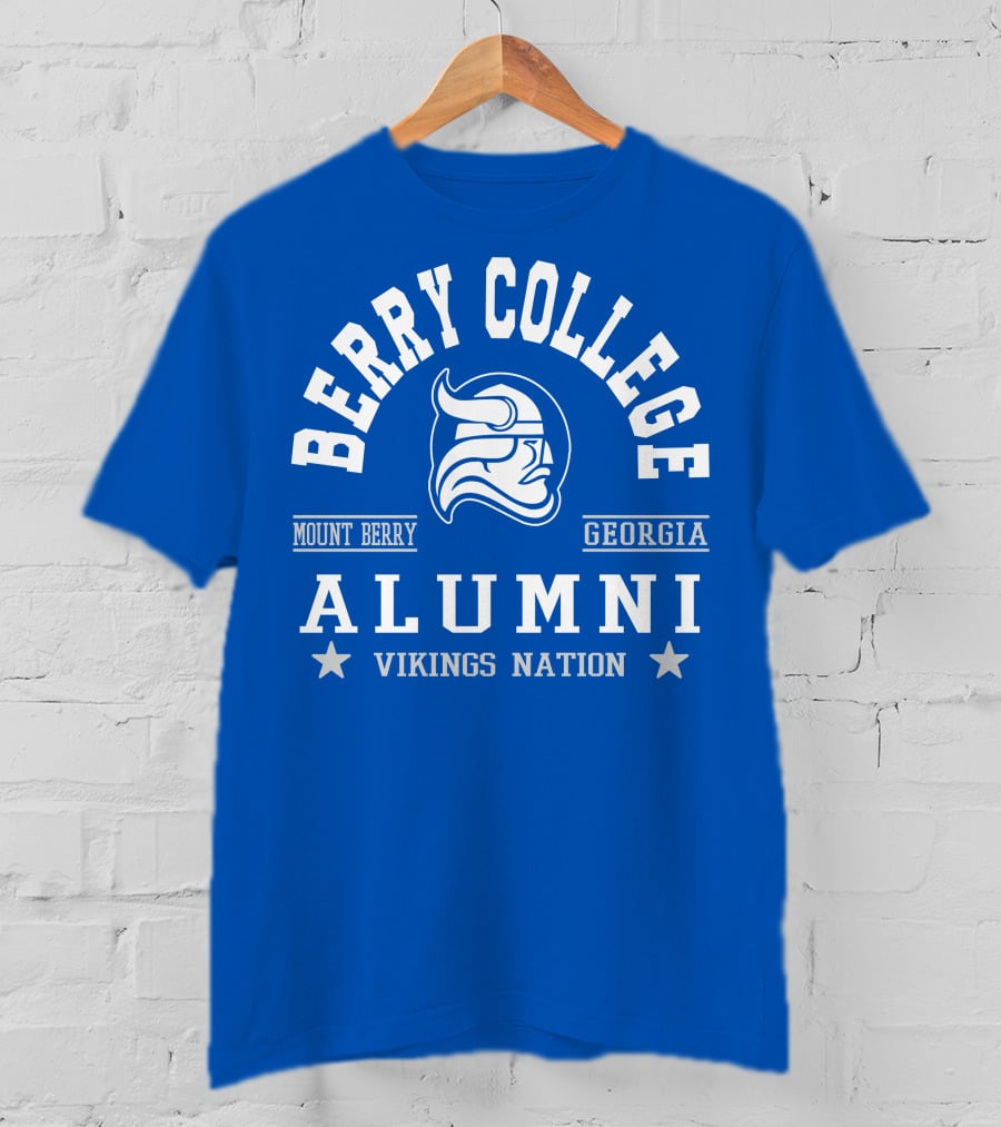Berry College Alumni Vikings Nation Mount Berry Georgia T-Shirt