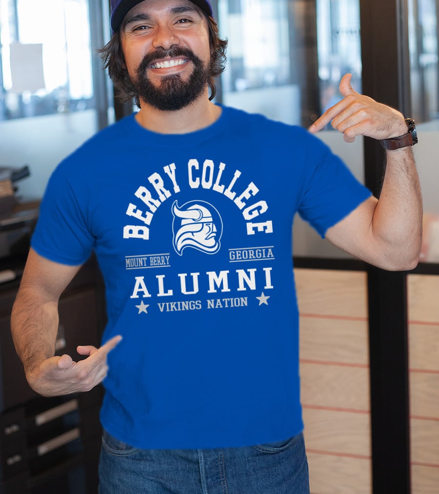 Berry College Alumni Vikings Nation Mount Berry Georgia T-Shirt