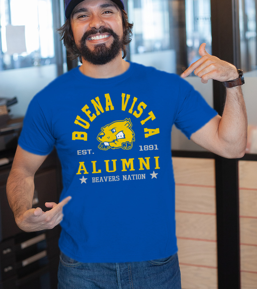 Buena Vista Alumni Est. 1891 Beavers Nation T-Shirt