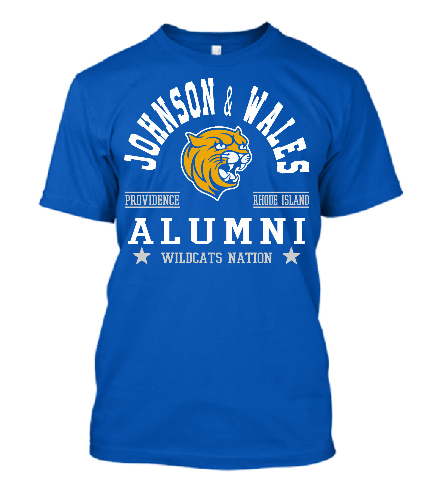 Johnson And Wales Wildcats Alumni Providence Rhode Island Nation T-Shirt