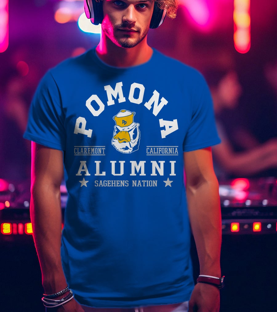 Pomona Claremont California Alumni Sagehens Nation T-Shirt