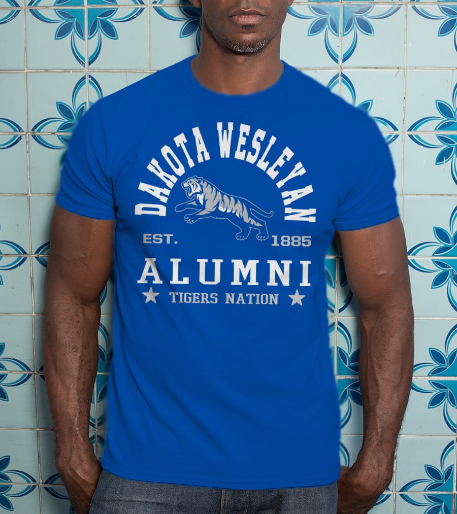 Dakota Wesleyan University Alumni Tigers Nation Est. 1885 T-Shirt