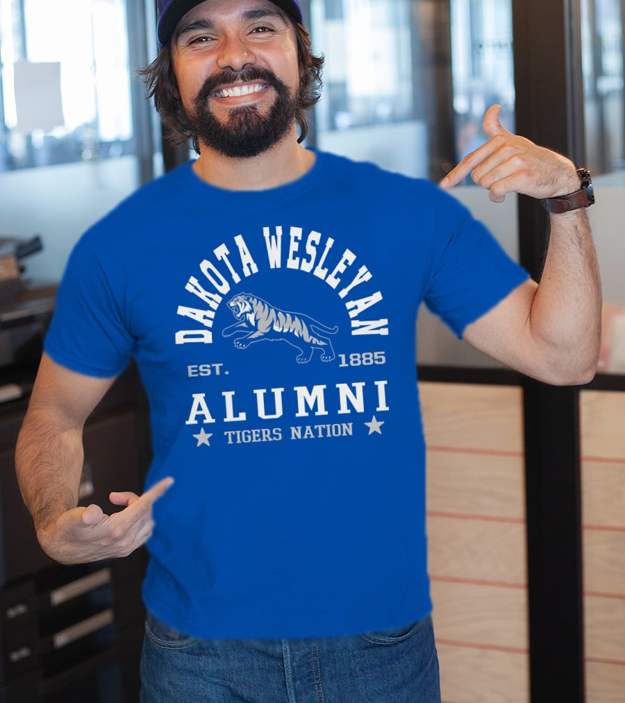 Dakota Wesleyan University Alumni Tigers Nation Est. 1885 T-Shirt
