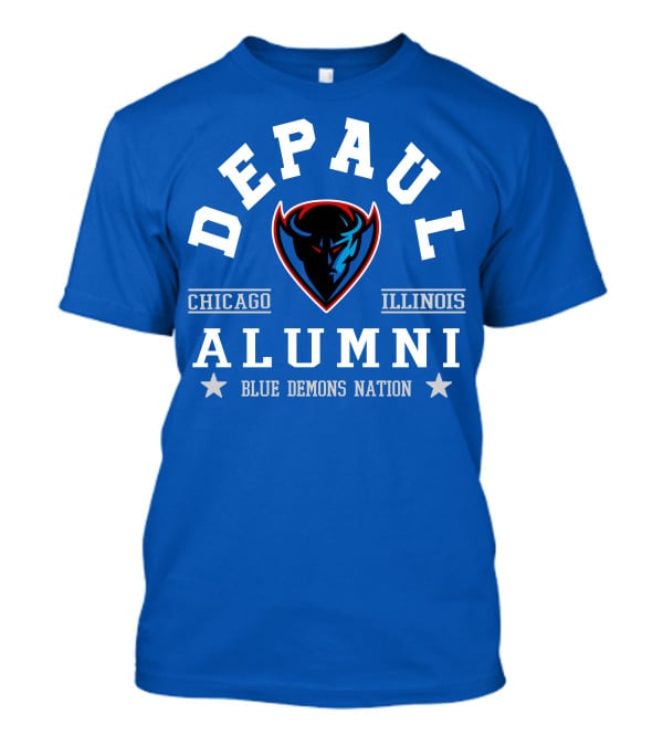 DePaul Alumni Chicago Illinois Blue Demons Nation T-Shirt