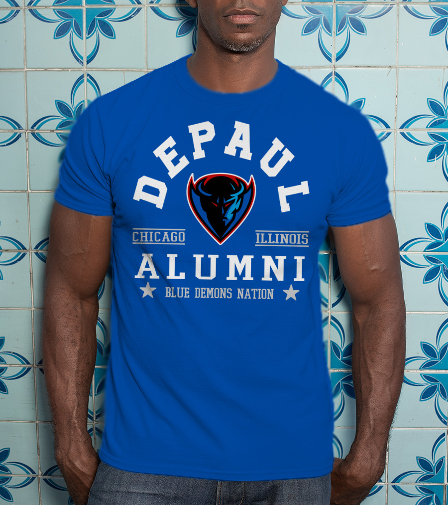 DePaul Alumni Chicago Illinois Blue Demons Nation T-Shirt
