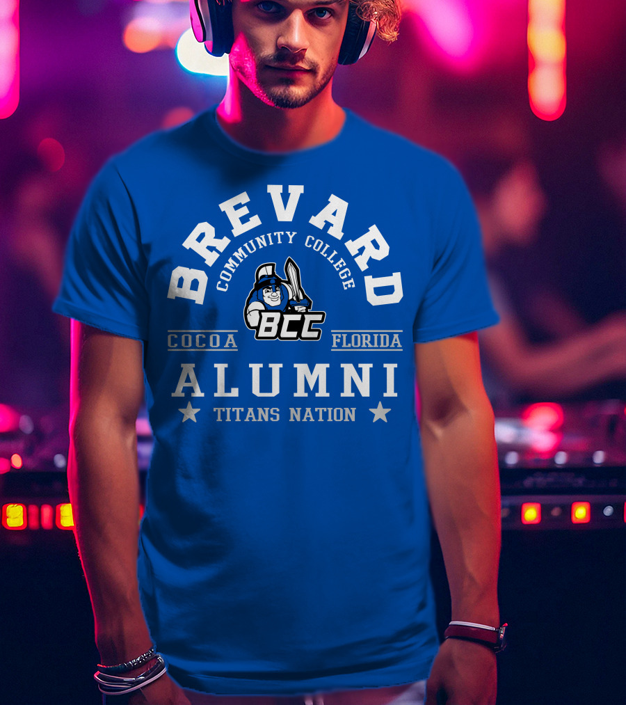 Brevard Community College Alumni Titans Nation Cocoa Florida BCC T-Shirt