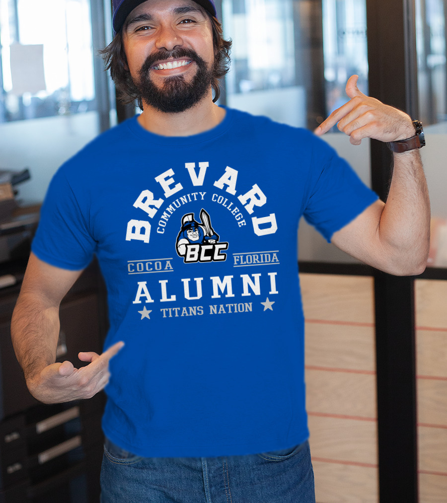 Brevard Community College Alumni Titans Nation Cocoa Florida BCC T-Shirt