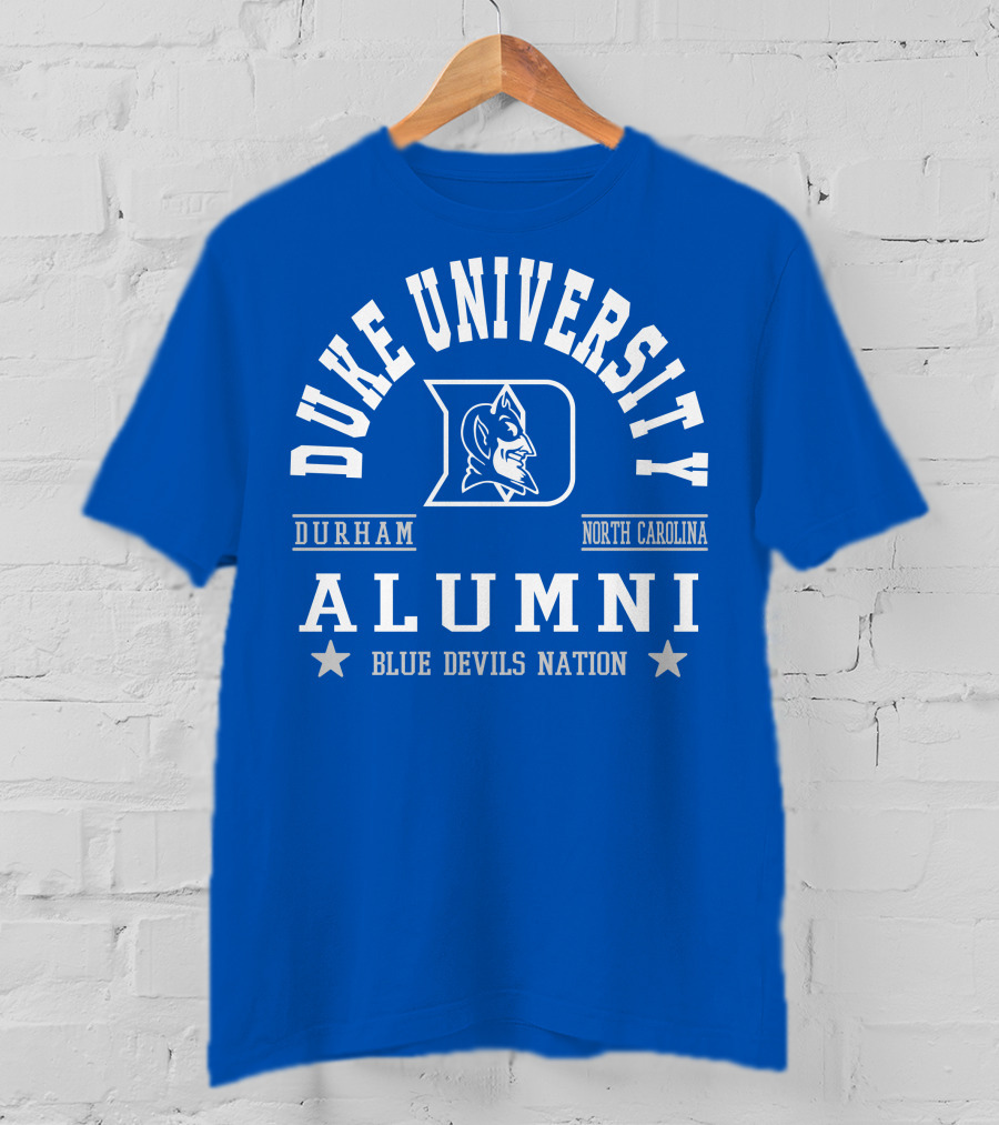 Duke University Alumni Durham North Carolina Blue Devils Nation T-Shirt