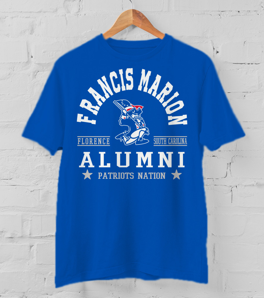 Francis Marion Alumni Patriots Nation Florence South Carolina T-Shirt