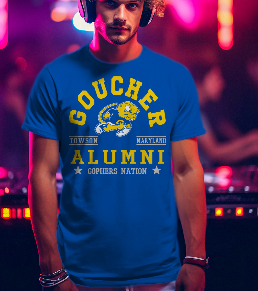 Goucher College Towson Maryland Alumni Gophers Nation T-Shirt
